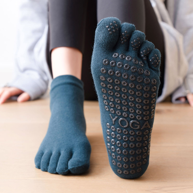 안티-슬립 여성 필라테스 양말 다섯 발가락 실리콘 미끄 - Yoga Mat 리뷰 및 가격
