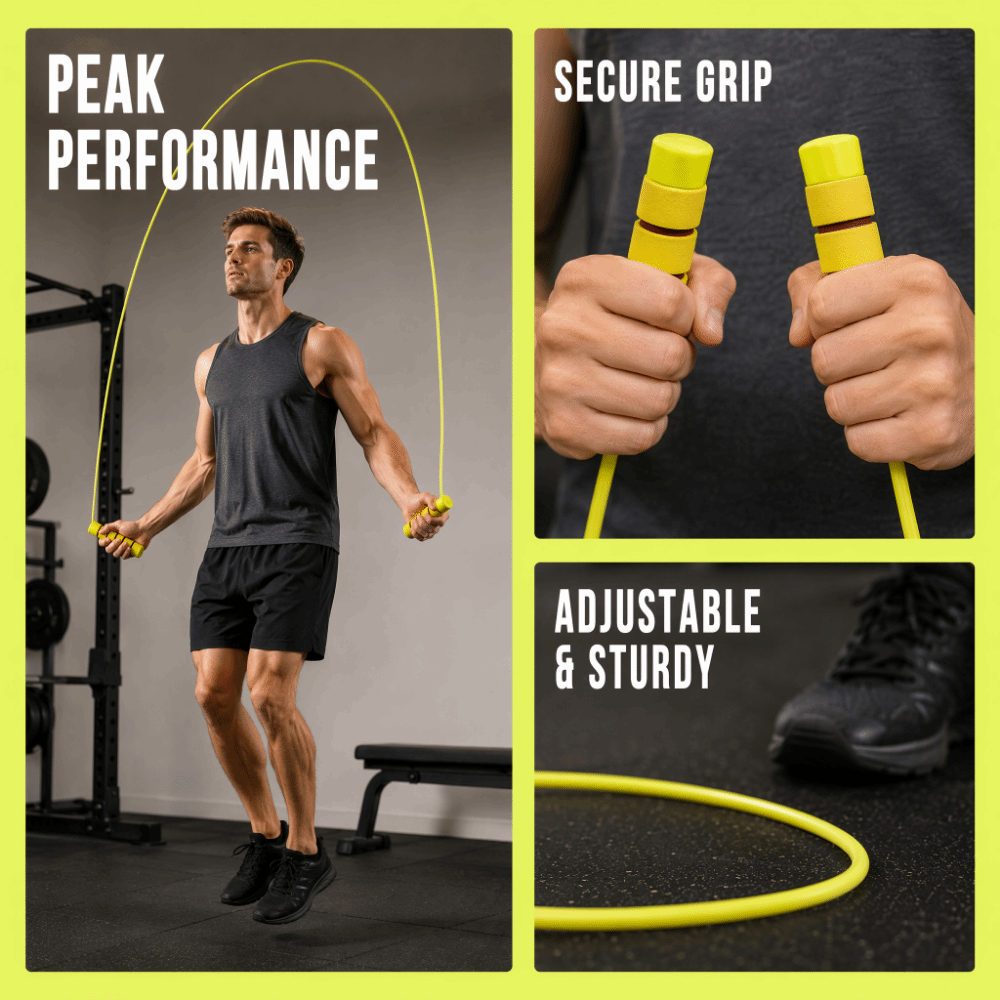 내구성이 뛰어난 길이 조절 가능 줄넘기, 가벼운 디자인 - Jump Rope 리뷰 및 가격